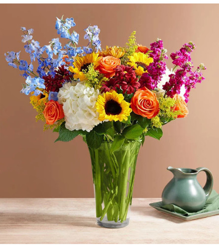 Fall Devotion Bouquet - Deluxe. An arrangement by Aventura Blooming Petals.