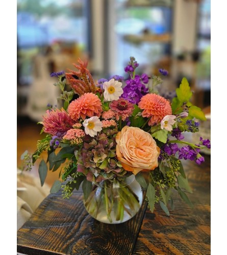 Blushing Bloom Beauty. An arrangement by Thurston Flowers.