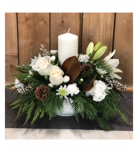 Jack Frost. An arrangement by Aurora Greenhouse.