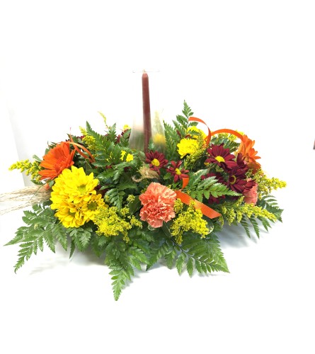 Family Centerpiece. An arrangement by Brown Floral and Fudge.