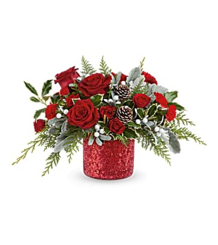 Sparkling Magical Arrangement. An arrangement by Vaillant Florist.