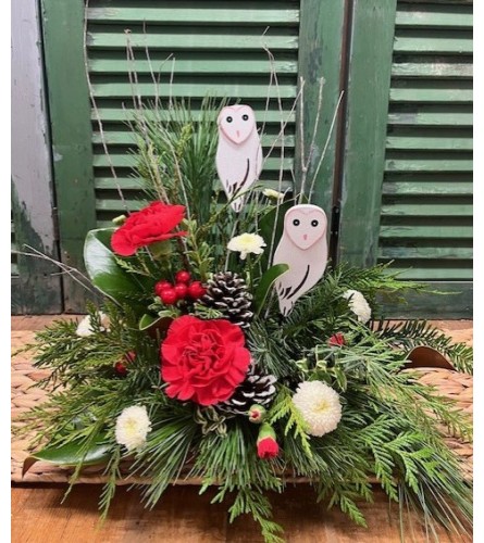 Enchanted Evergreen Charm. An arrangement by Forest Florist.