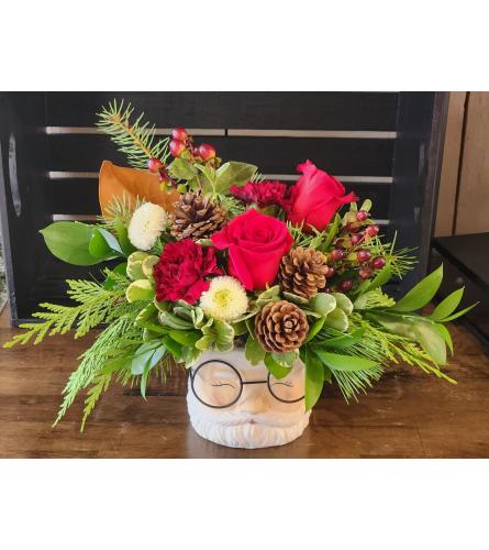 Santa's Winter Wish - Deluxe. An arrangement by Avenue Florist.