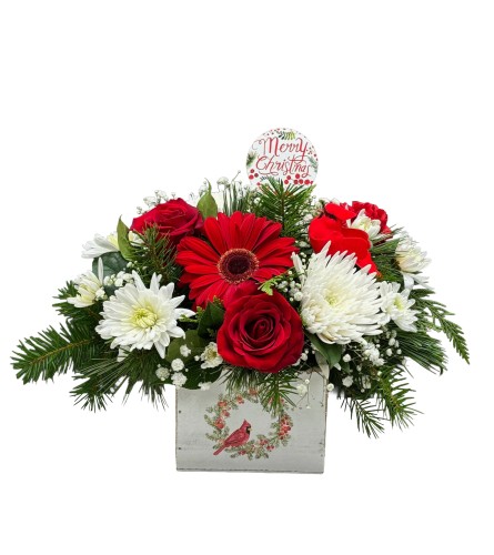 Winter Songbird Bouquet. An arrangement by Fendley Florists.