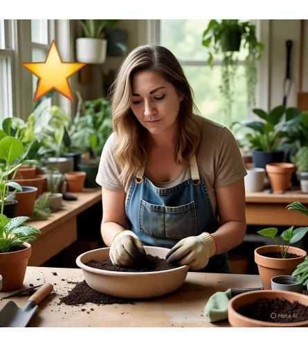 Designer's Choice Dish Garden *Plus*. An arrangement by Anne Marie Rose Floral Design.