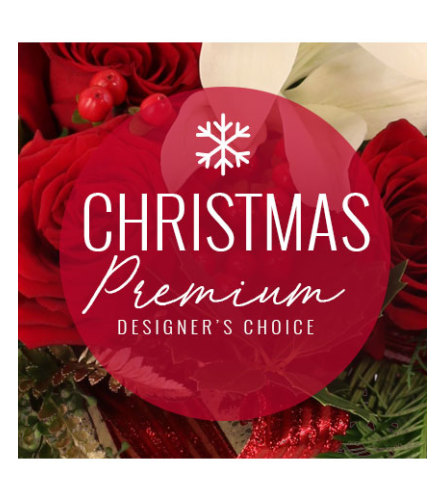 Festive Artist Design. An arrangement by Judy Nicholls Floral Studio.