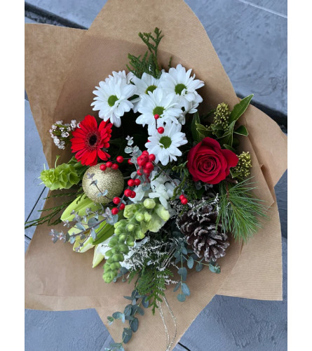 Fresh Handtied Bouquet. An arrangement by Flower Buds Florist PEI.