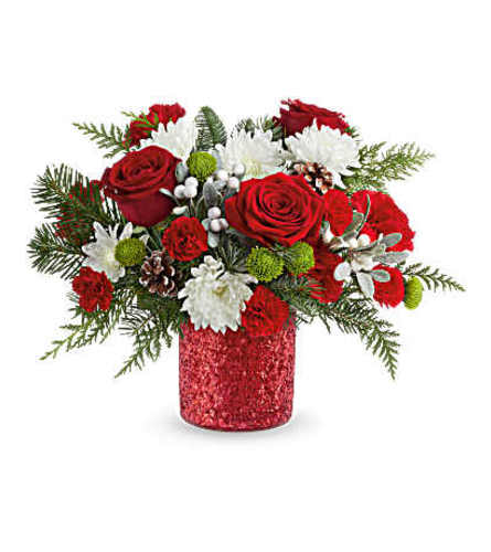 TEL Christmas Magic - Deluxe. An arrangement by Pierson's Flower Shop and Greenhouses.
