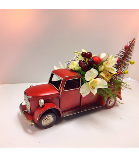 Country Christmas. An arrangement by Brown Floral and Fudge.
