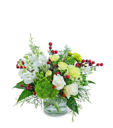 Sparkling Berry. An arrangement by The Flower Shop of Lake Charles.
