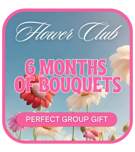 Bouquet of the Month Club (6). An arrangement by The Flower Shop of Lake Charles.