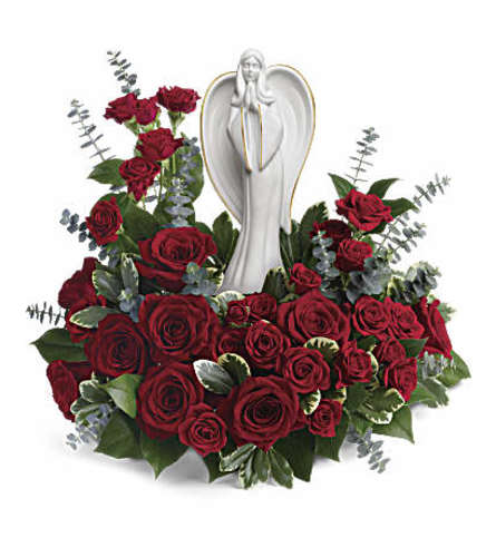 Heavenly Rose Embrace - Deluxe. An arrangement by Flore's Shop.