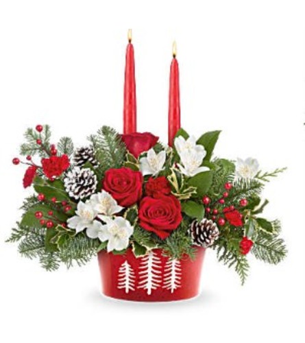 Holiday Romance. An arrangement by Sophie's Flowers.