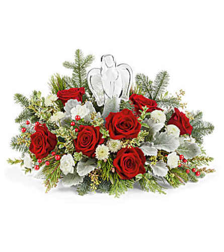 joy to the world - Deluxe. An arrangement by Big Event Floral and Decorating Co..