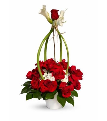 Classy Event. An arrangement by Simply Beautiful Flowers and Events.