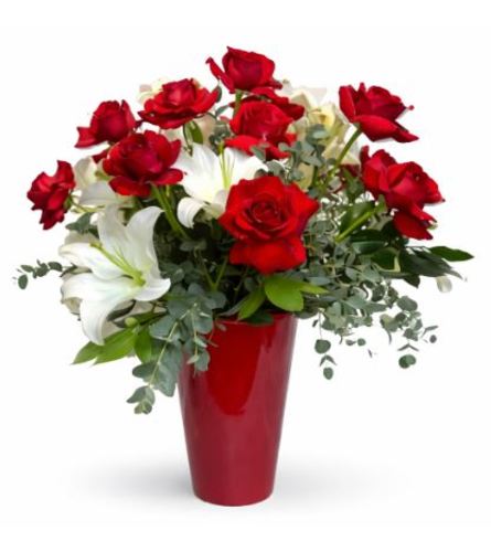 Dearest Love. An arrangement by Simply Beautiful Flowers and Events.