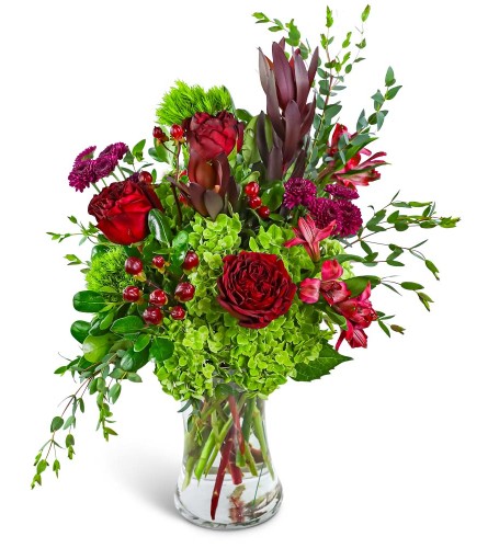 Wild Rosewood. An arrangement by The Flower Shop of Lake Charles.
