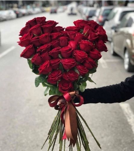Heart of Love. An arrangement by Berlin Flower Shop.