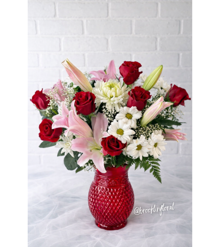 Always and Forever - Standard. An arrangement by Brooklin Floral and Garden Shoppe Inc..