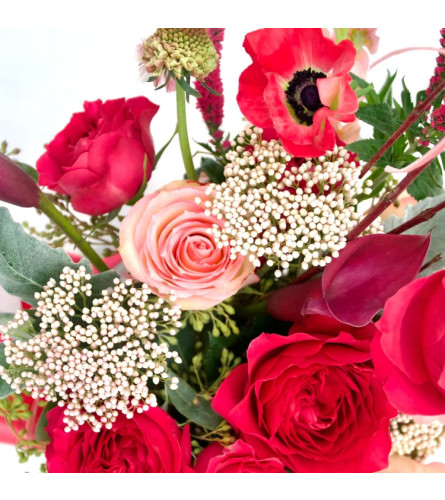 Be Mine - Deluxe. An arrangement by Twigs Flower Company.