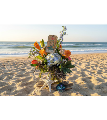 Zodiac Collection: A Splash Of Siren (Aquarius) - Deluxe. An arrangement by Flower Snobs at Cityview.