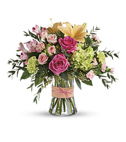 Blush Life Bouquet. An arrangement by Love Floral.