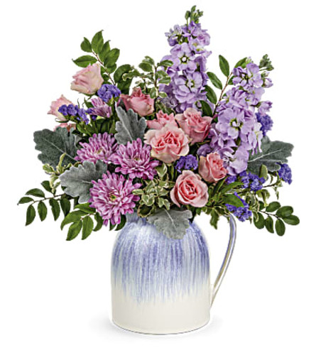 Teleflora's Pour on the Pretty Bouquet. An arrangement by Love Floral.
