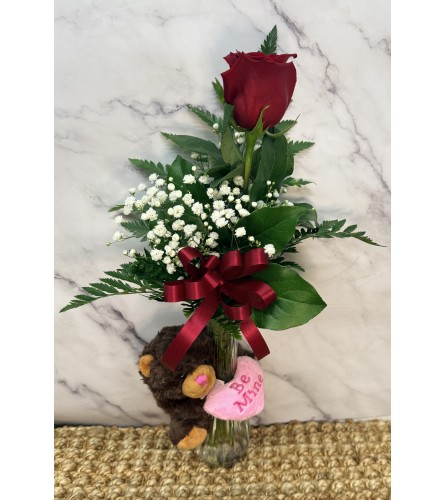 Love You Beary Much. An arrangement by Love Floral.