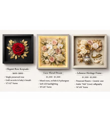 Golden Grace Bloom - Deluxe. An arrangement by Flowers 4 U Helping Hand.