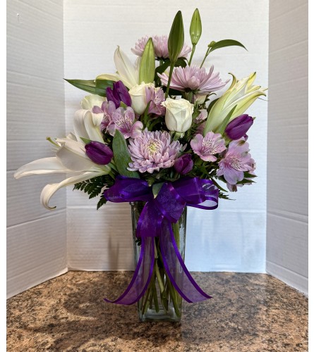 Miss Debbie. An arrangement by Zaisers Florist and Greenhouse.