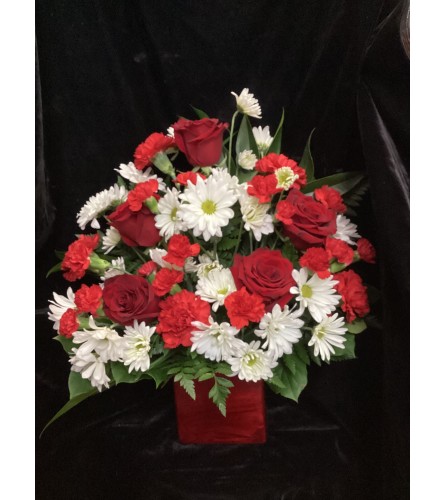 Love and Romance. An arrangement by Roma Flowers and Gifts.