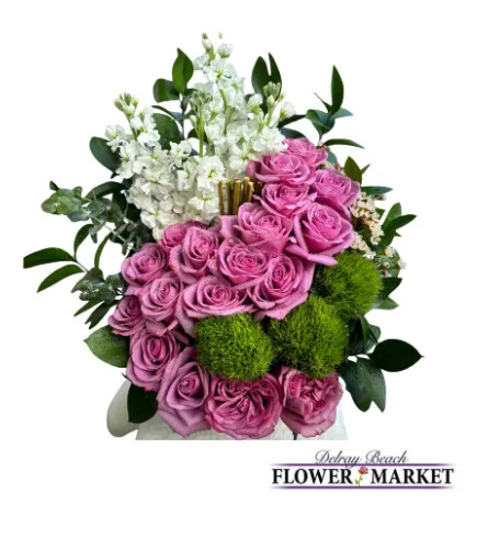 elegancia. An arrangement by Delray Beach Flower Market.