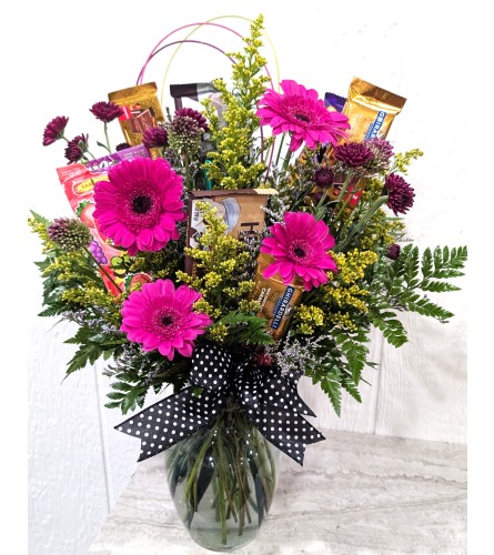 Sweet blooms. An arrangement by Block Farms Flowers.