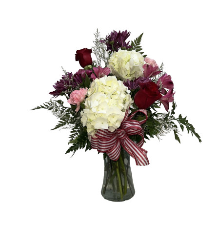 A Valentine Special A. An arrangement by Gonsalves-Fasso Flowers.