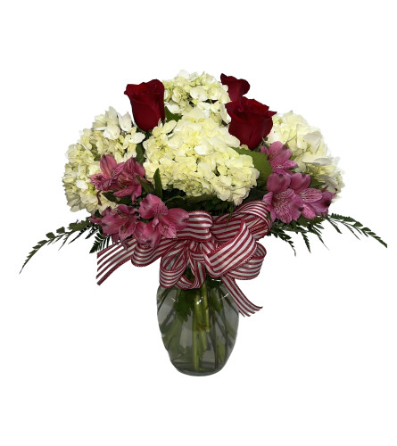 B Valentine Special B. An arrangement by Gonsalves-Fasso Flowers.