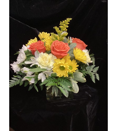Sunshine Dreams. An arrangement by Roma Flowers and Gifts.