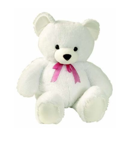 Teddy Bear (Dark Brown, Light Brown, White) - Deluxe. An arrangement by GardeLina Flowers.