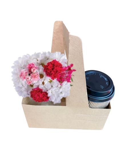 Hugs In A Cup. An arrangement by Flower Barn.