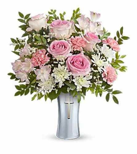 Loving Whisper Bouquet - Deluxe. An arrangement by Flowers By Fiore.