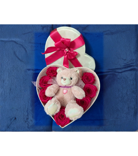 Pink Passion Treasure. An arrangement by Sweet Blossoms.