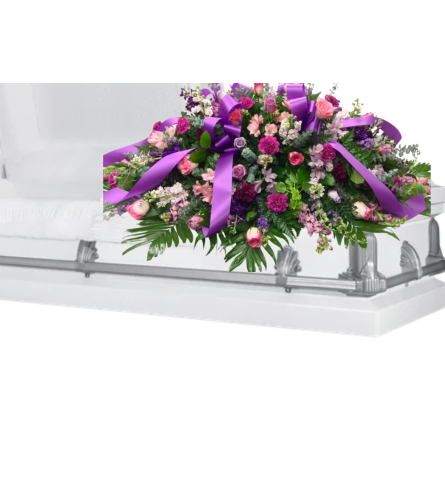 Blushing Memories Spray. An arrangement by Rainbow Flowers.