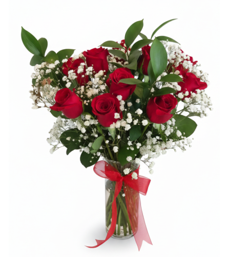 Endless Love - Red Roses - Deluxe. An arrangement by La Bolsa Rosa.