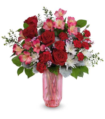 Gorgeous Gem Bouquet - Deluxe. An arrangement by North Liberty Flower Shop.