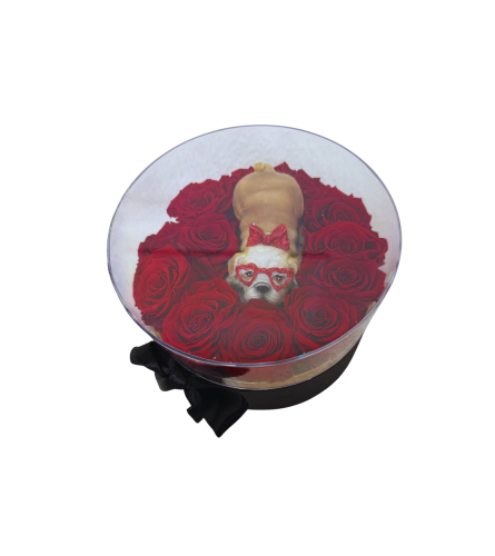 Sweetheart Rose Surprise. An arrangement by Sweet Blossoms.