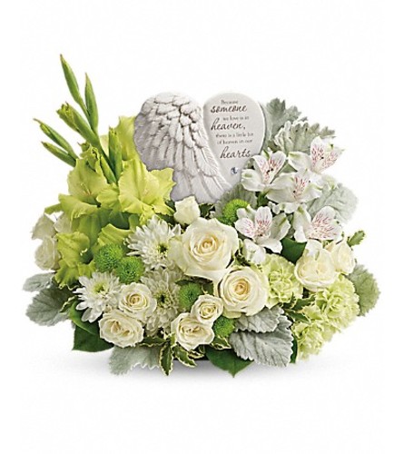 Hearts In Heaven Bouquet - Deluxe. An arrangement by Belak Flowers.