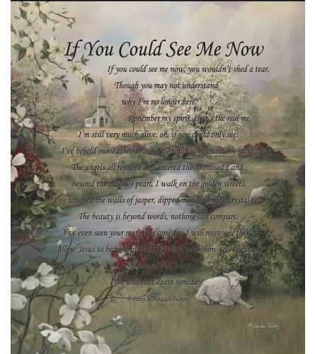 If You Could See Me Now. An arrangement by Flowers by Neil.