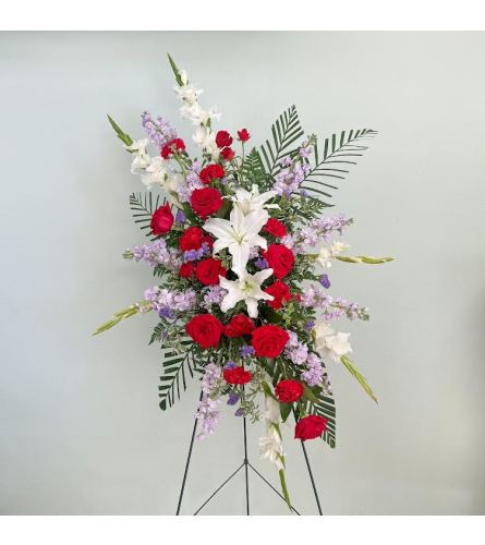 Kindest Heart Spray by The Poppy Studio. An arrangement by Orange County Florist.