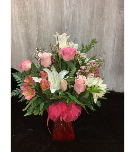 Softly Romantic. An arrangement by Roma Flowers and Gifts.