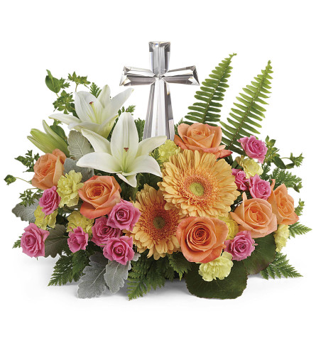 Teleflora's Precious Petals Bouquet - Deluxe. An arrangement by Flowers by Peter.