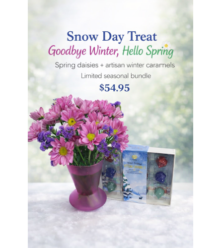 Goodbye Winter - Hello Spring Bundle. An arrangement by Anderson Flowers.